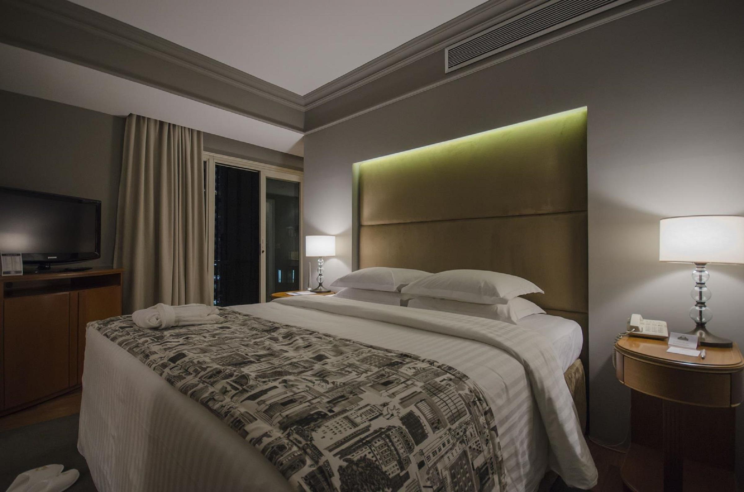 Gran Estanplaza Berrini Hotel São Paulo Luaran gambar A bedroom at the hotel