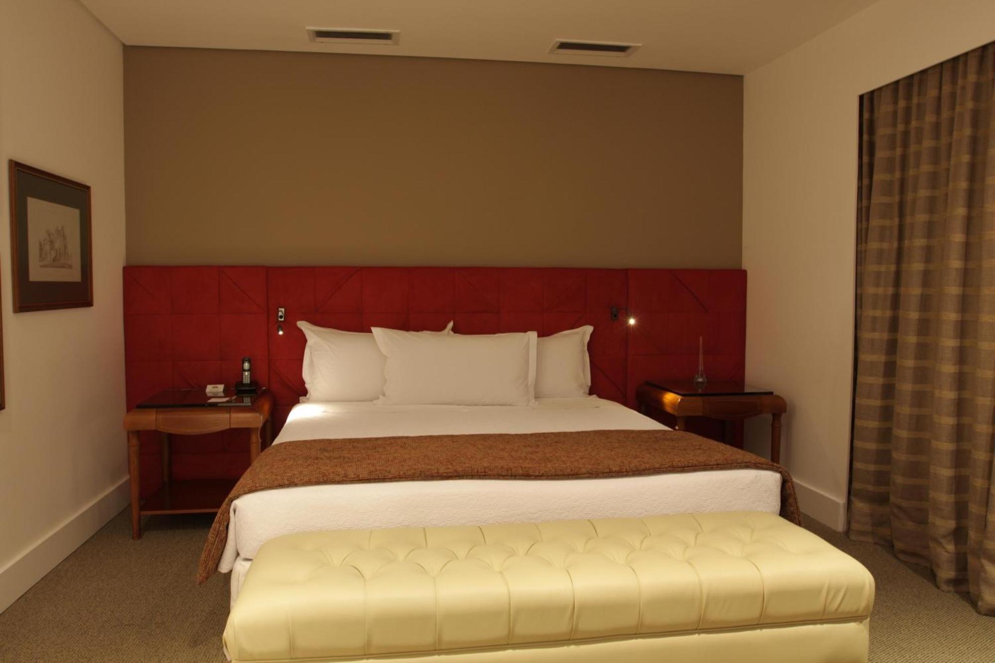 Gran Estanplaza Berrini Hotel São Paulo Bilik gambar A bedroom at the hotel