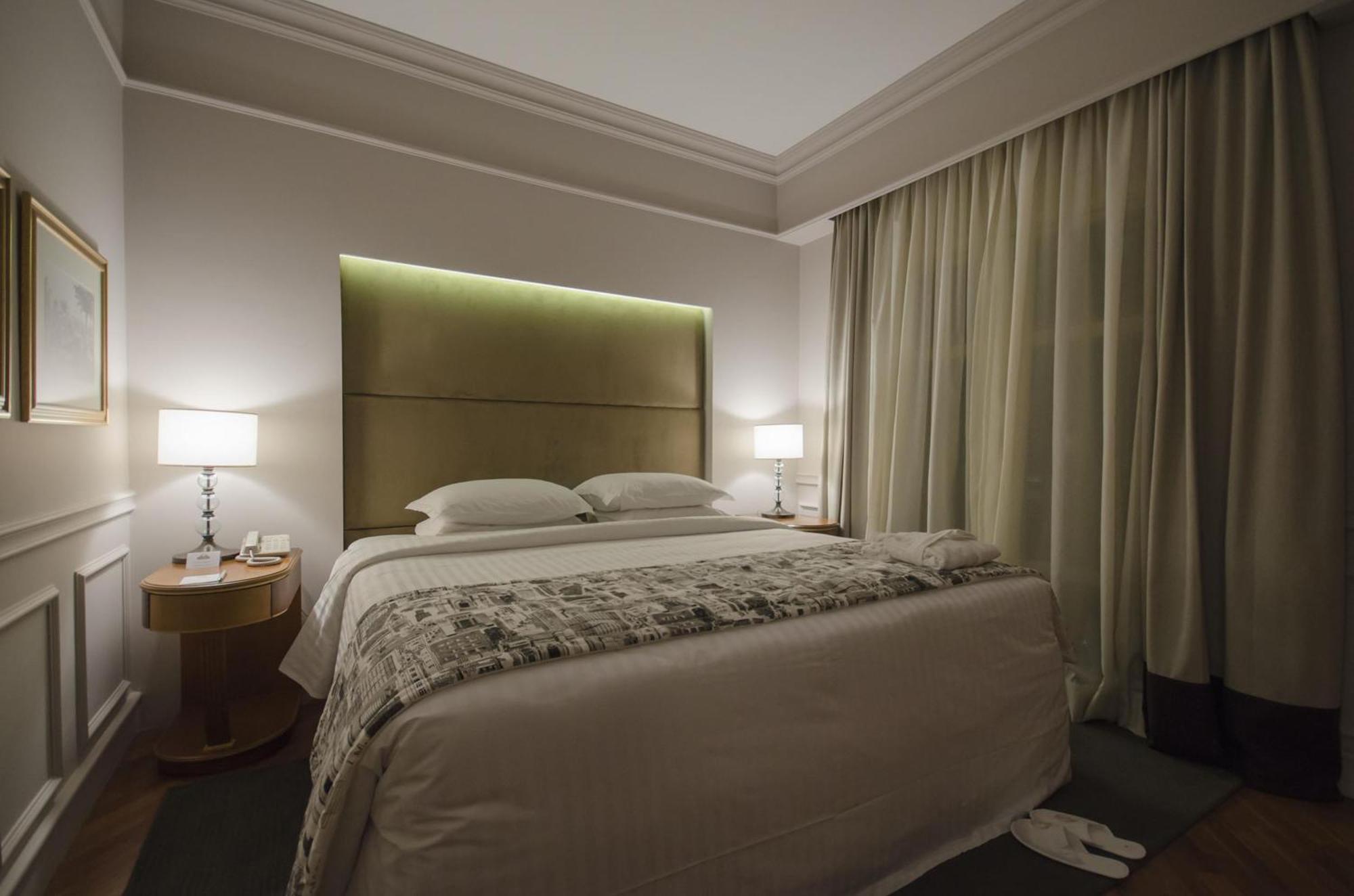 Gran Estanplaza Berrini Hotel São Paulo Bilik gambar A bedroom at the hotel